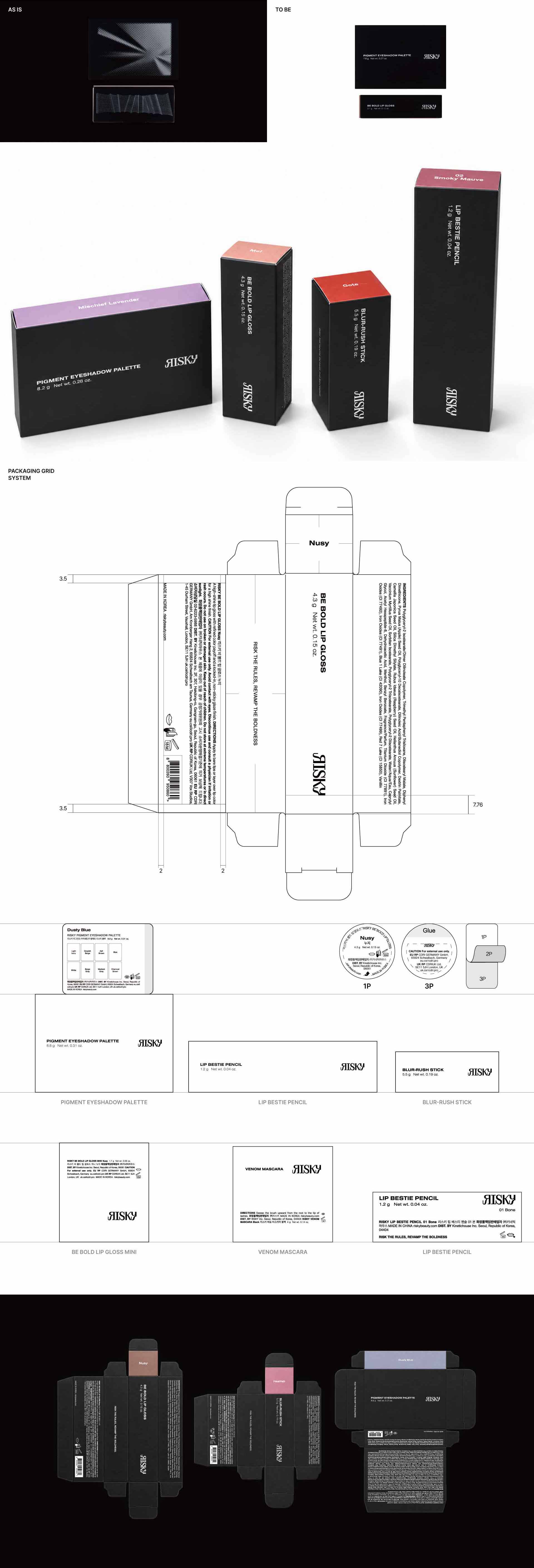 RISKY ✶ Packaging System 1